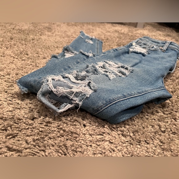 American Eagle Distressed Mom Skinny Jeans - Picture 16 of 16